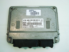  Компютър двигател  Skoda Fabia 2007-2014 1.2MPI 59кс. SIEMENS 5WP40851 04